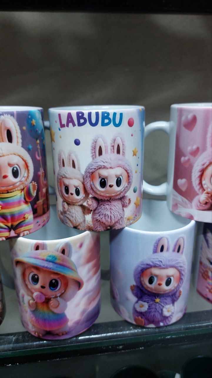 ماگ لبوبو چاپدار
