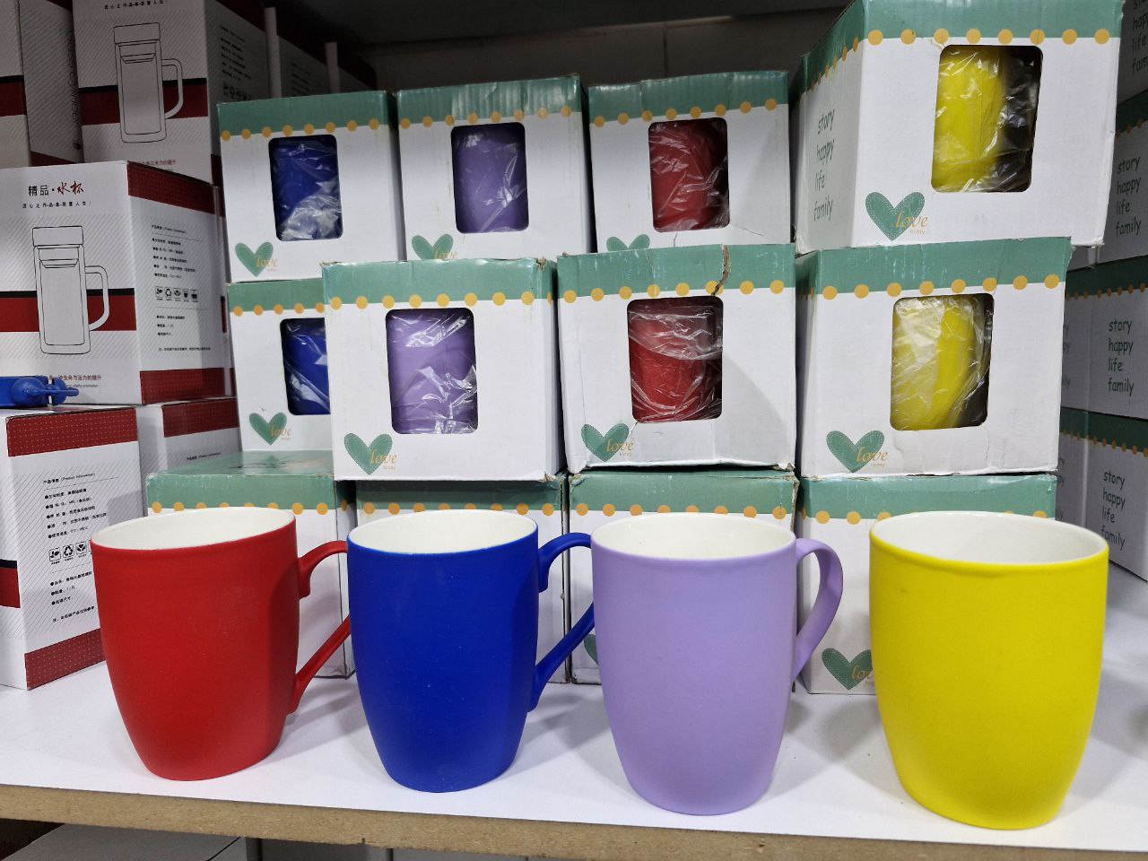 ماگ رنگی ساده