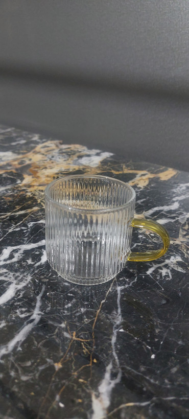 شات قهوه خوری راه راه دسته رنگی