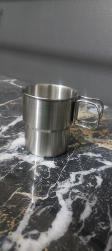 ماگ فلزی دسته تاشو درجه ۱