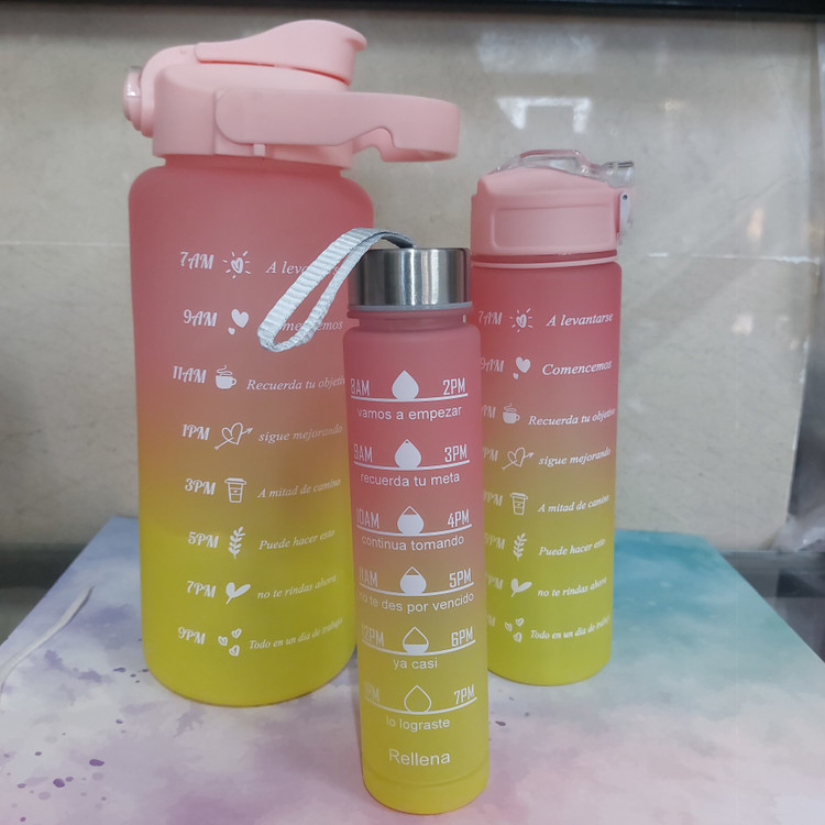 قمقمه ۳تایی اکرلیک اقتصادی