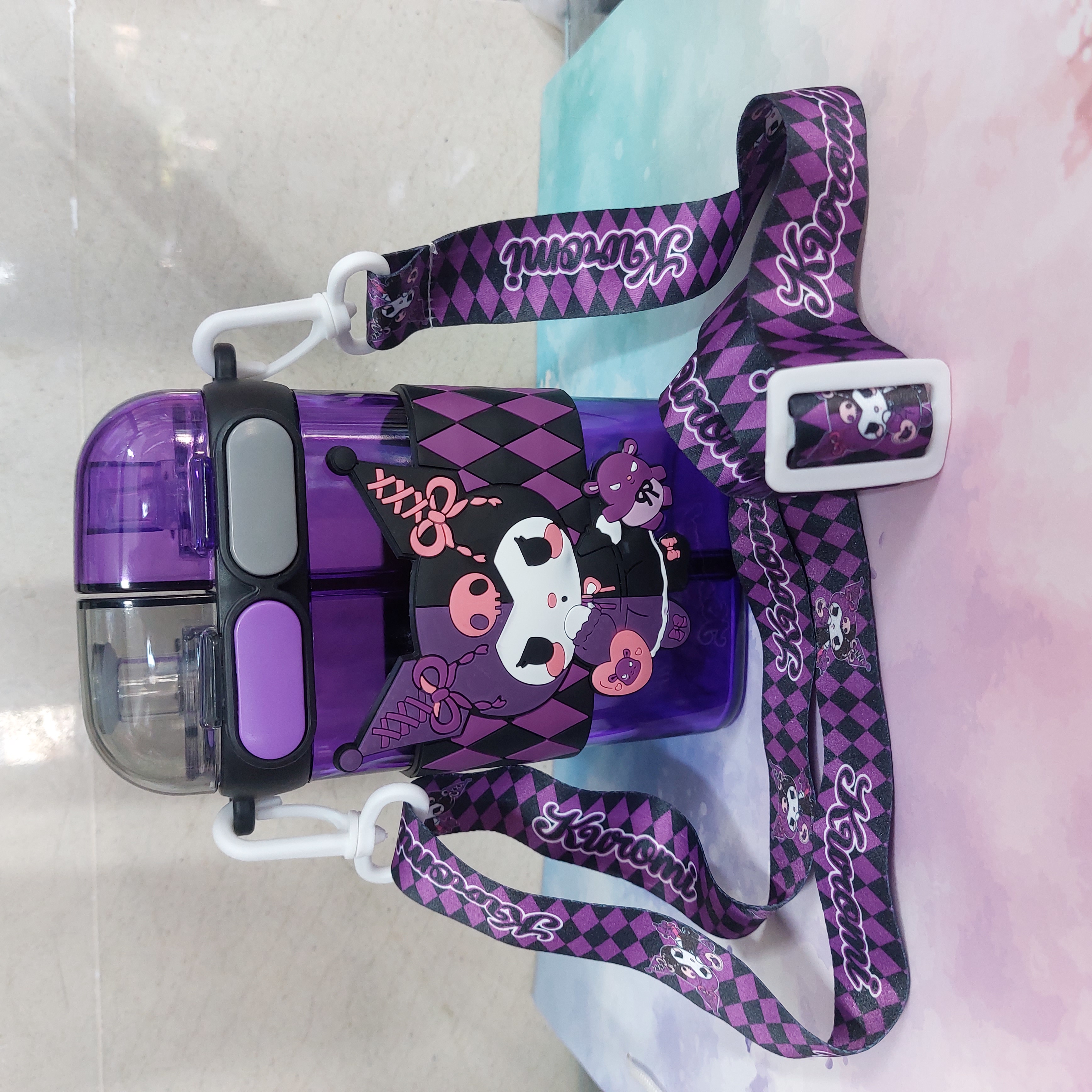 قمقمه دومخزنه اصلی کرومی جعبه دار