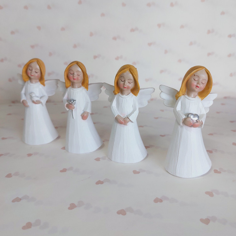 فرشته دکوری سفید