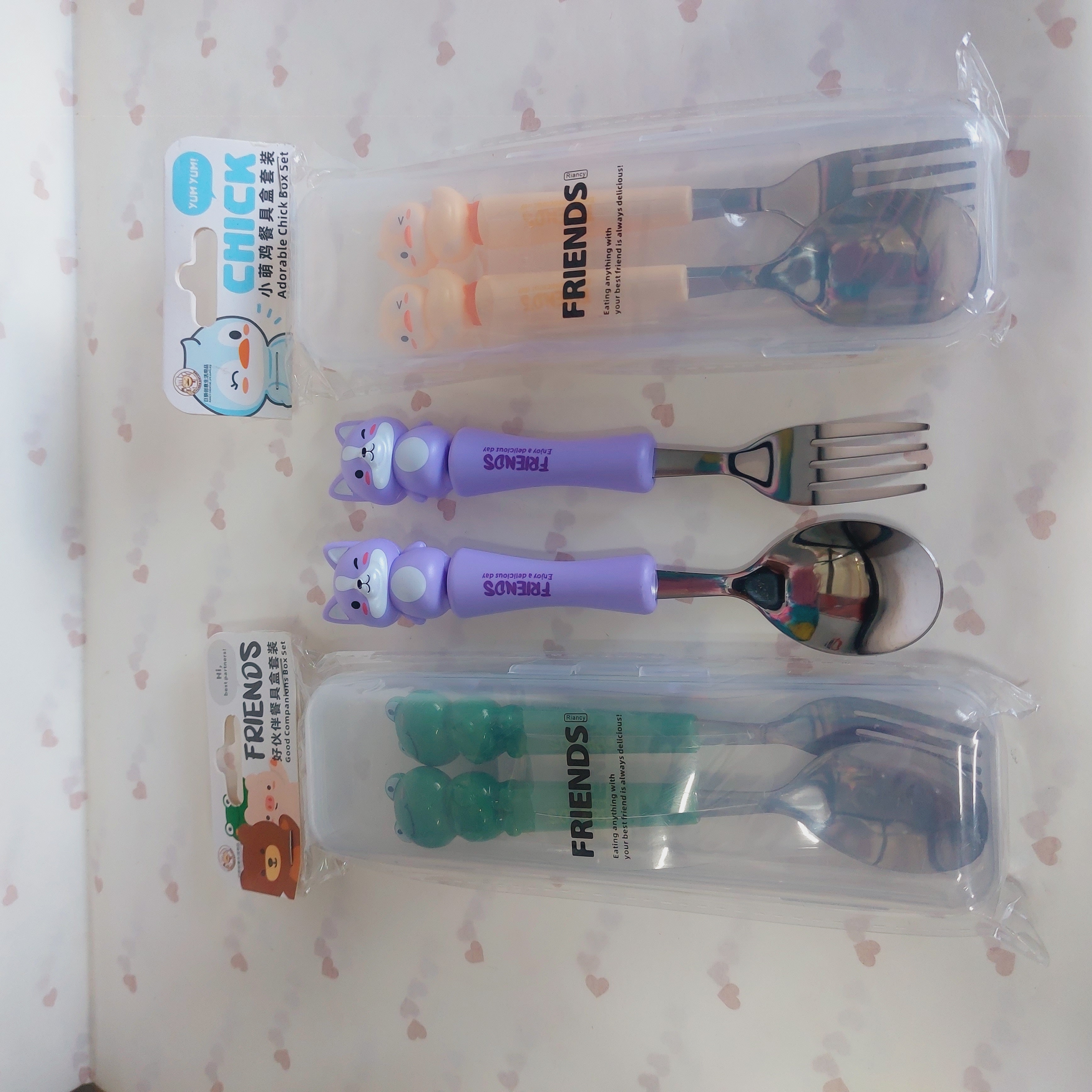 قاشق و چنگال کودکfernds