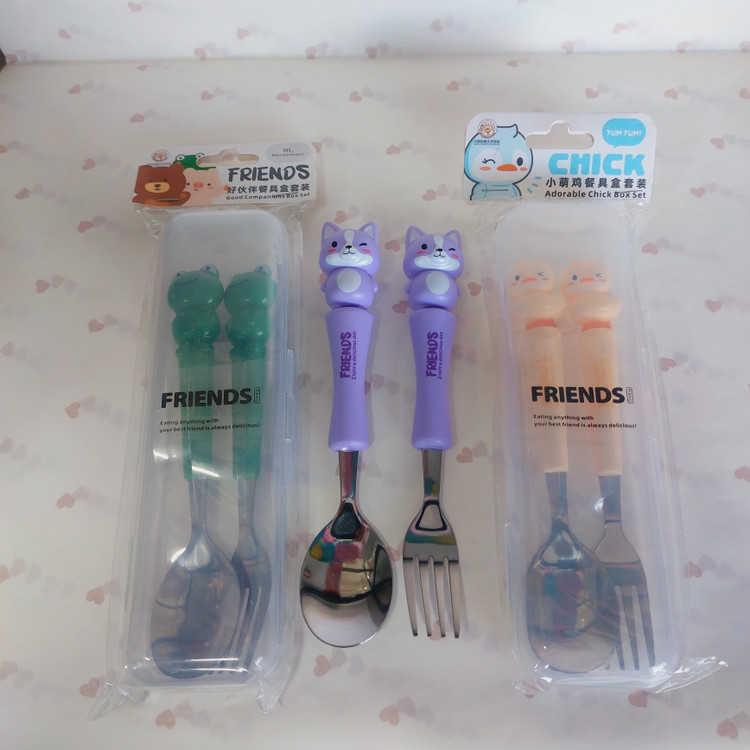 قاشق و چنگال کودکfernds