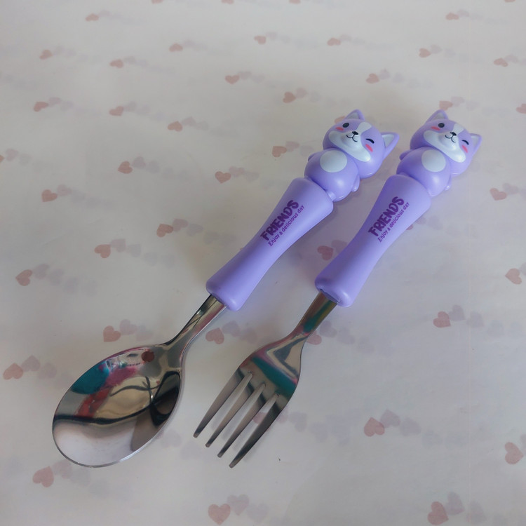 قاشق و چنگال فرندز بچگانه