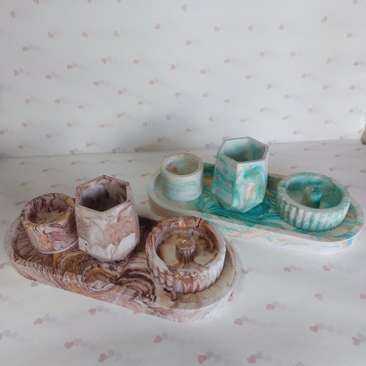 ست دکوری جاشمعی