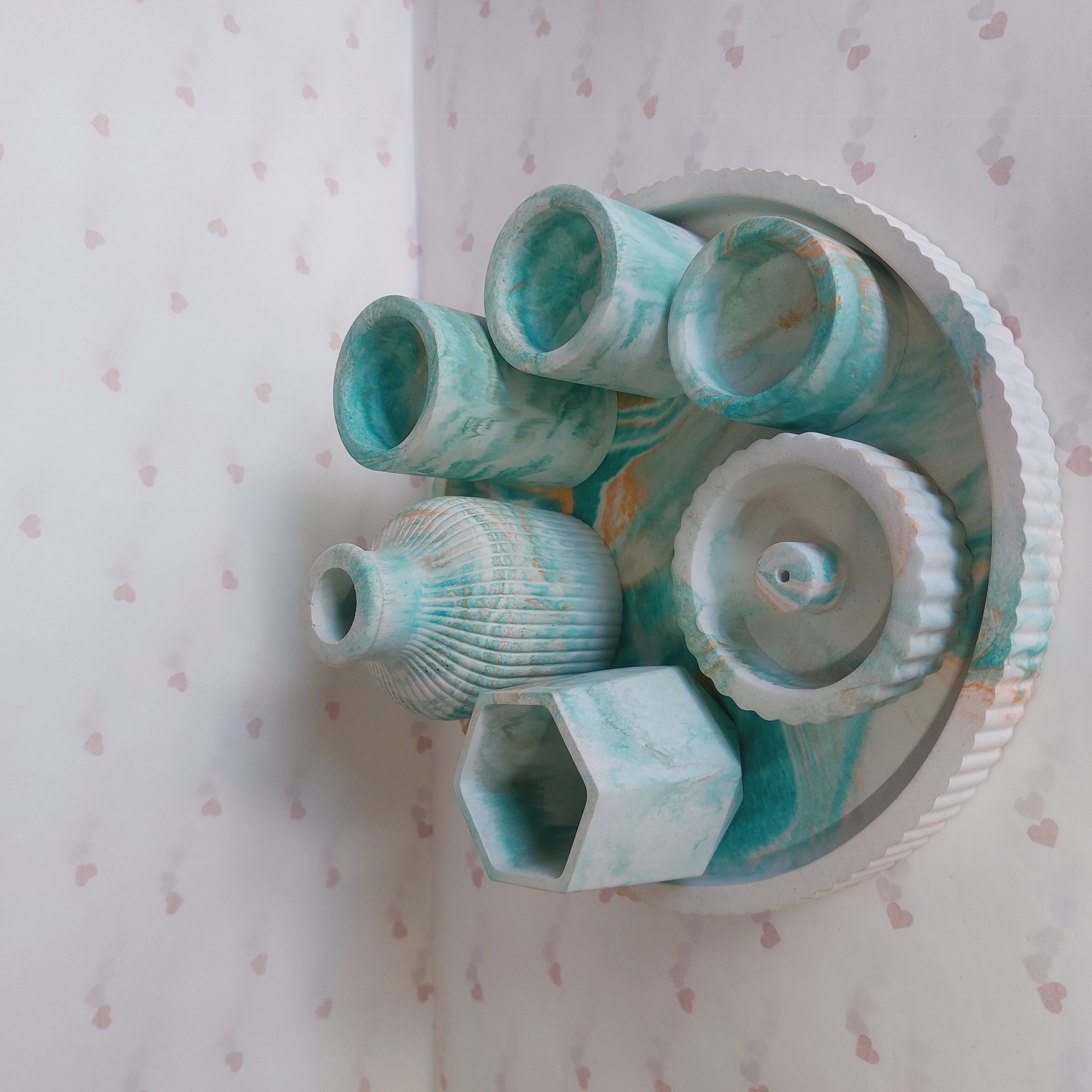 ست دکوری جاعودی و جاشمعی