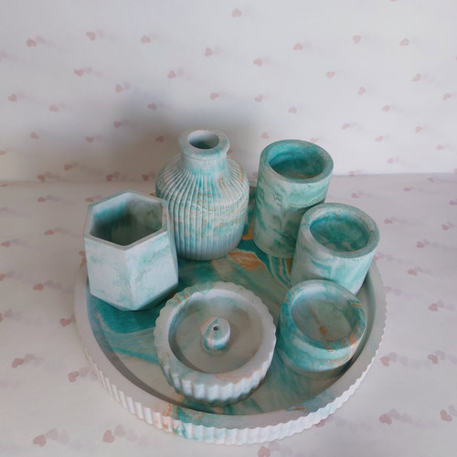 ست دکوری جاعودی و جاشمعی