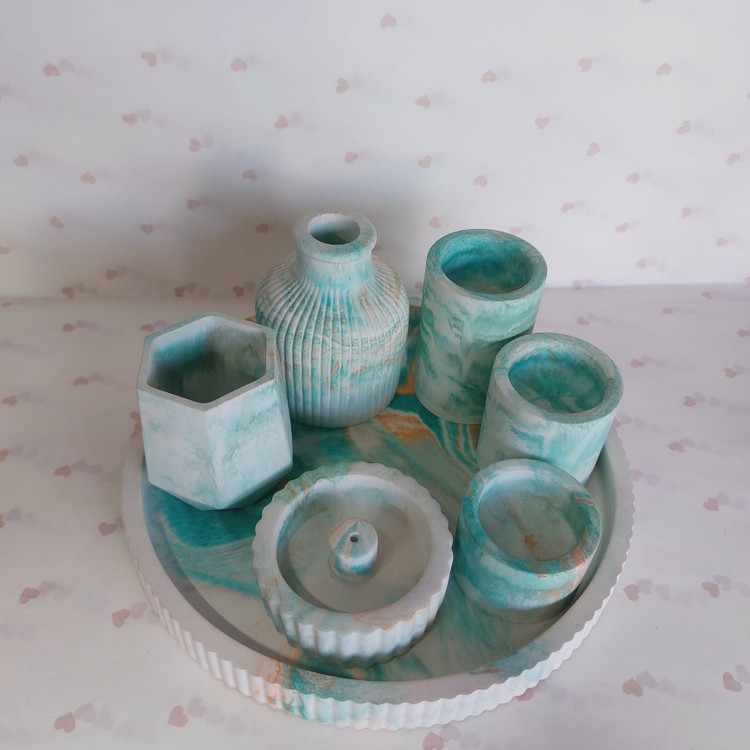 ست دکوری جاعودی و جاشمعی