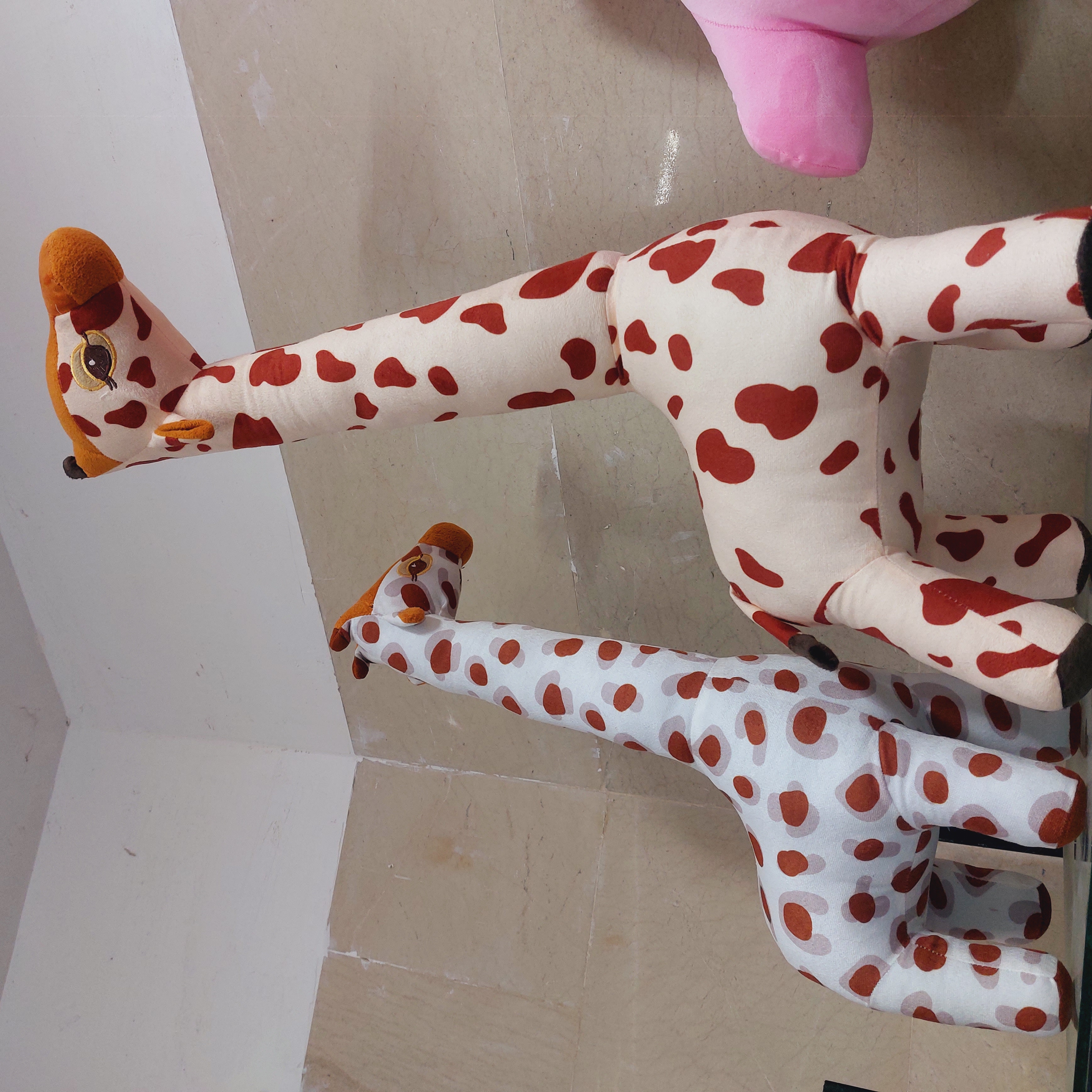 عروسک زرافه رنگی در ۳سایز