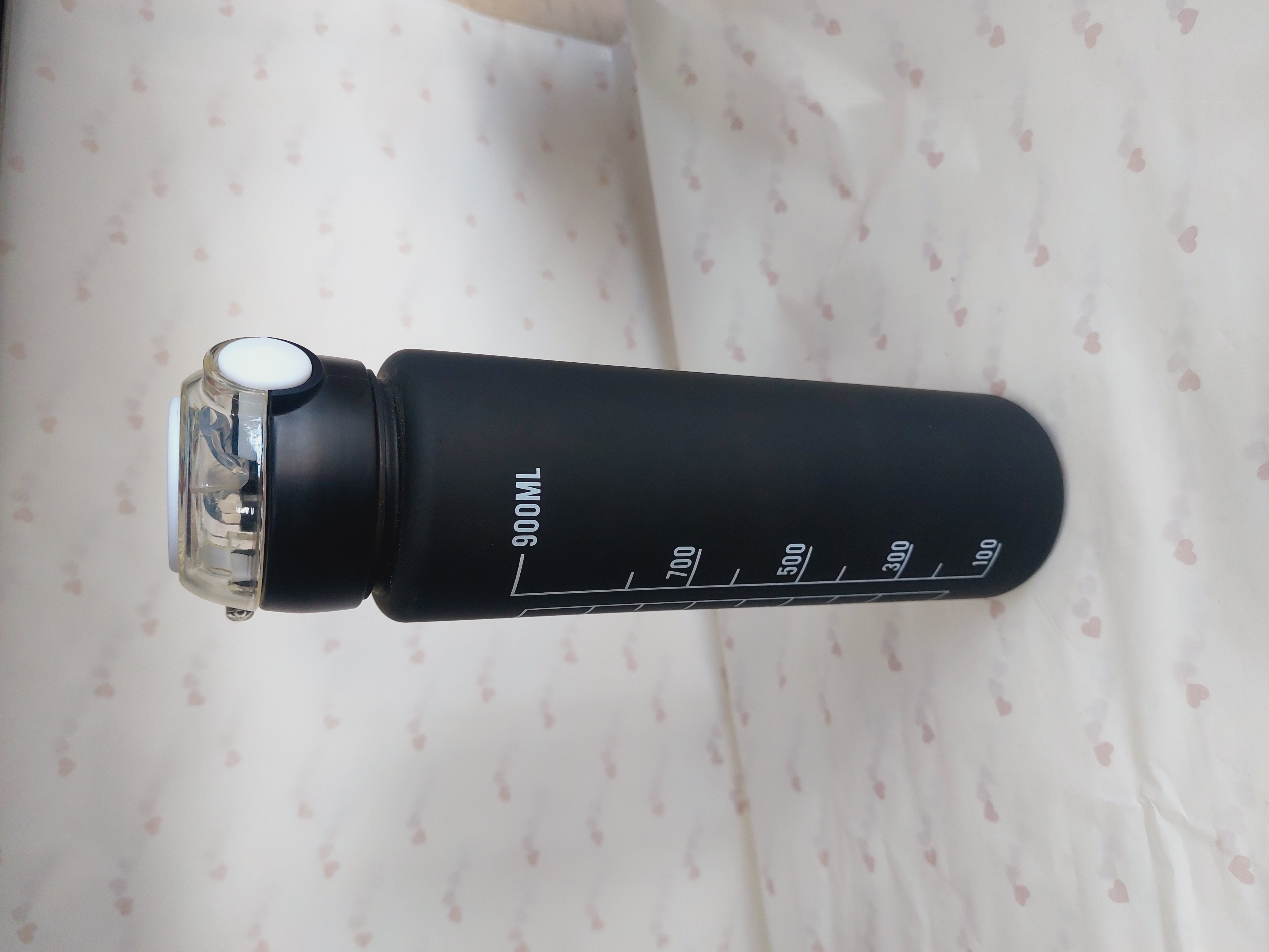 قمقمه مشکی ۹۰۰ میل