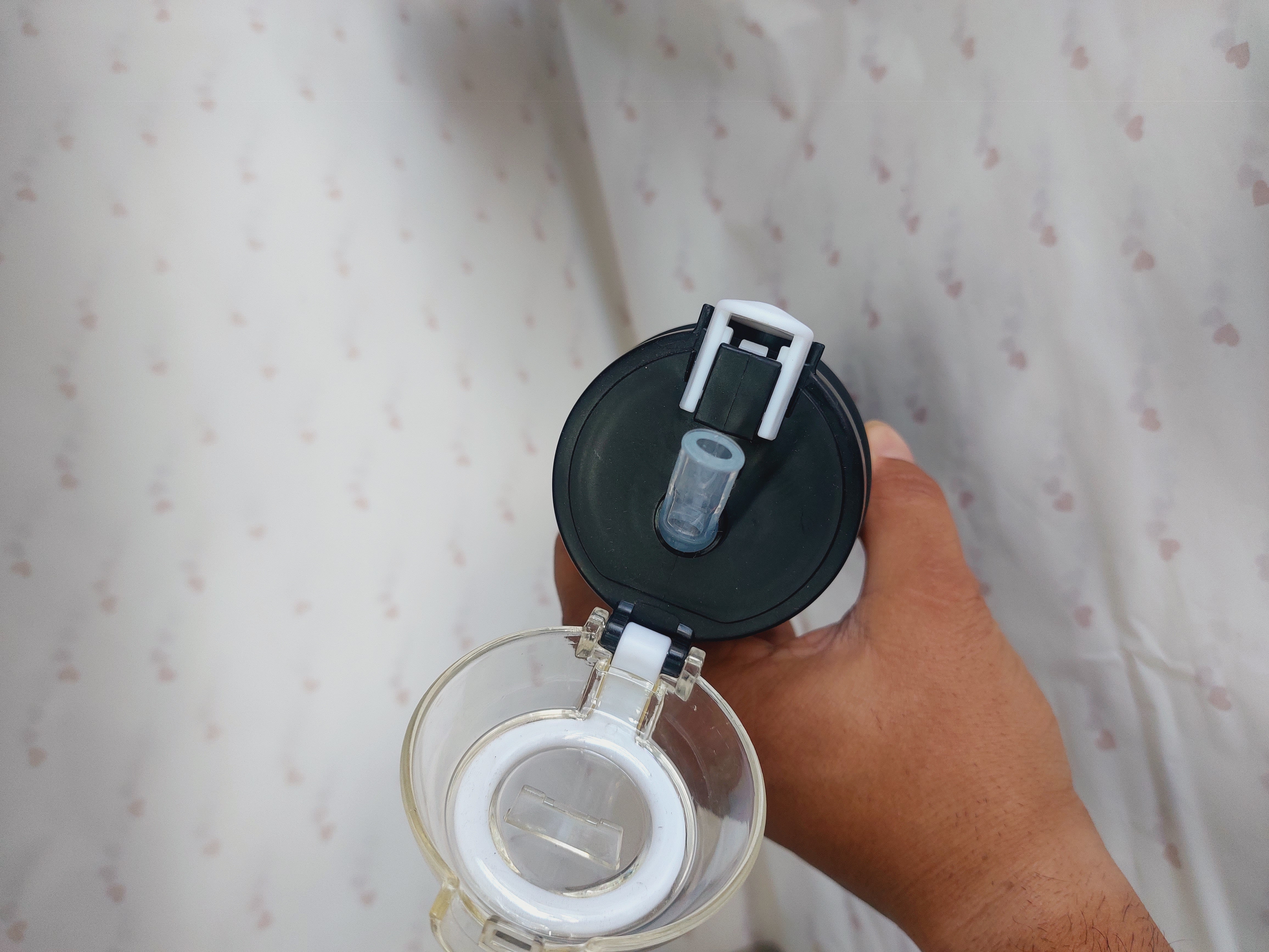 Thermos دربدار و نی دار ۹۰۰میل مشکی