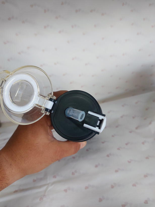 Thermos دربدار و نی دار ۹۰۰میل مشکی