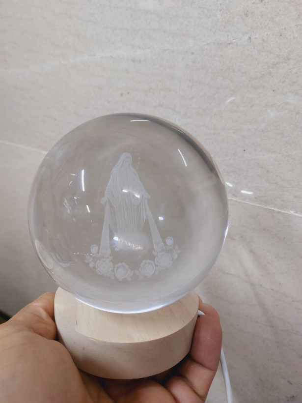 Glass Ball چراغدار