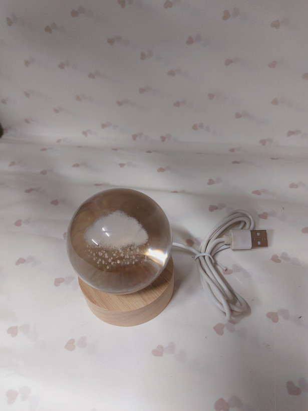 گوی چراغدار قطر ۶سانت Glass Ball