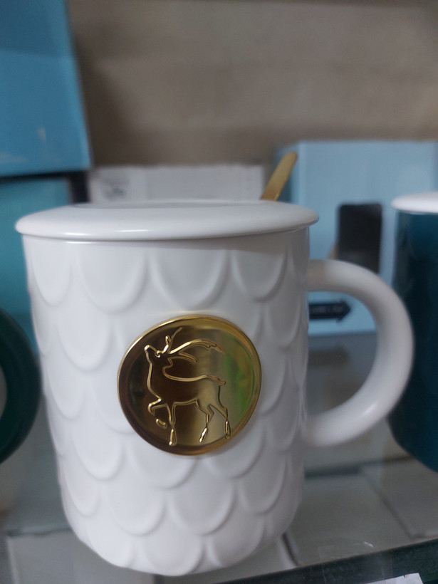 ماگ رنگی قاشقدار