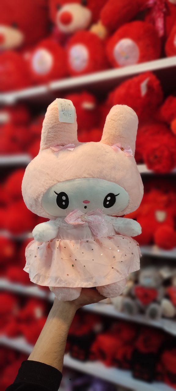 عروسک melodi سایز بزرگ لباس توری