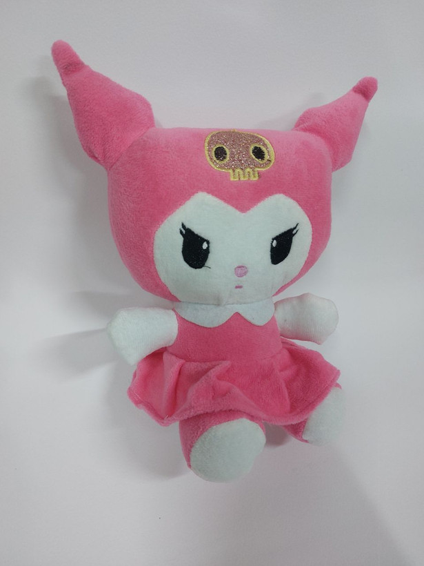 عروسک koromi متوسط صورتی