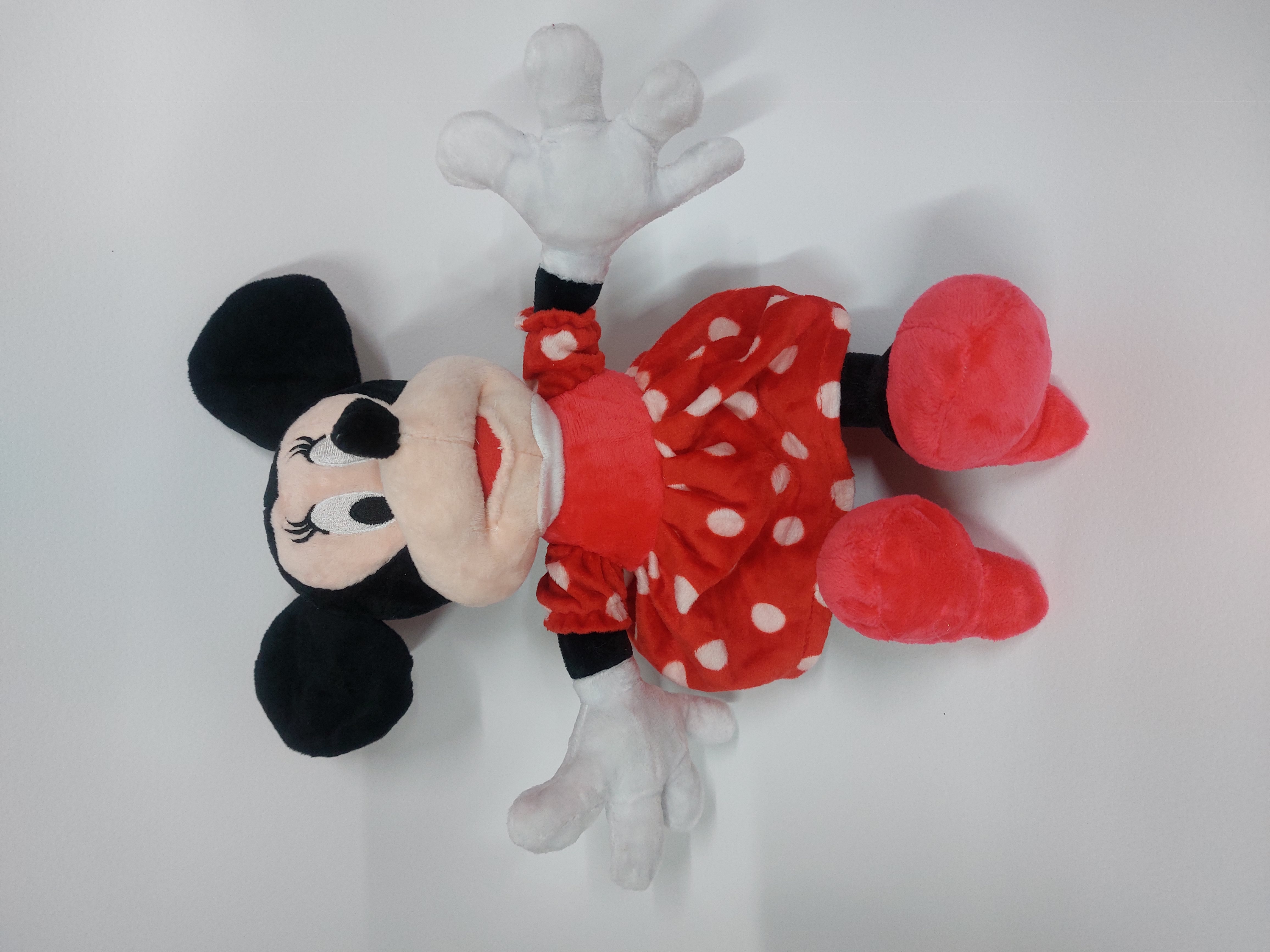 عروسک میکی موس خالدار قرمز