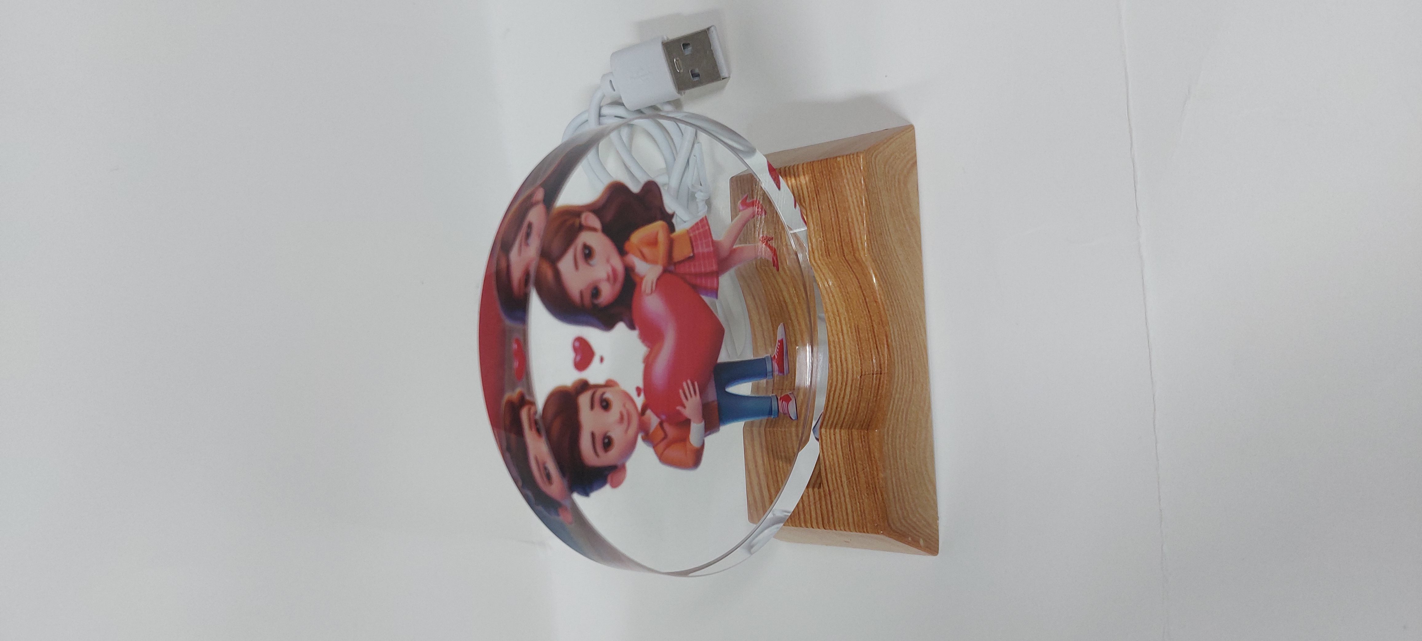 چراغ خواب کریستالی فانتزی