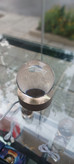گوی شیشه ای قطر۸ زیر چوبی چراغدار